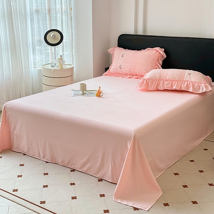 91家纺网 家纺一手货源 找家纺 （总）眠优居 2024法式高克重磨毛水洗棉单床单床笠