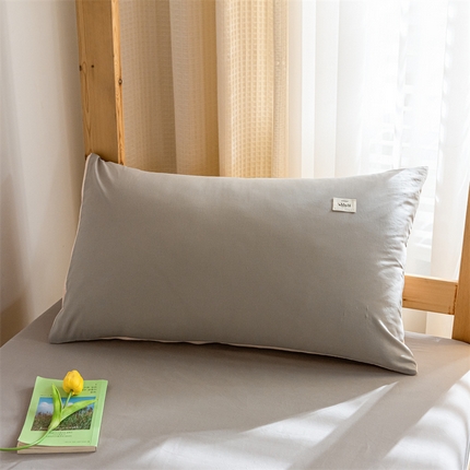 91家纺网 家纺一手货源 找家纺 （总）蓝巢家纺 2023新款全棉色织水洗棉学生季单品套件系列二 -单枕套