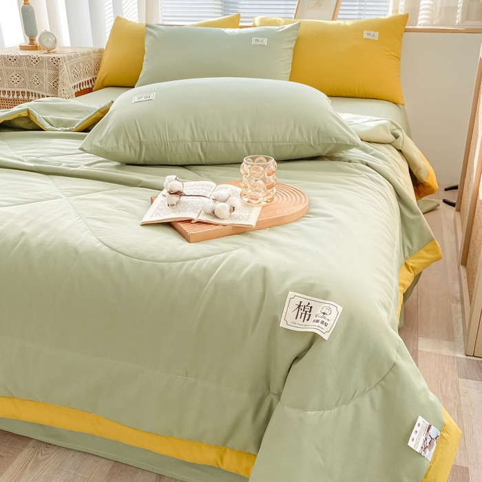 91家纺网 家纺一手货源 找家纺 （总）一条棉被 2024新款全棉色织水洗棉床单