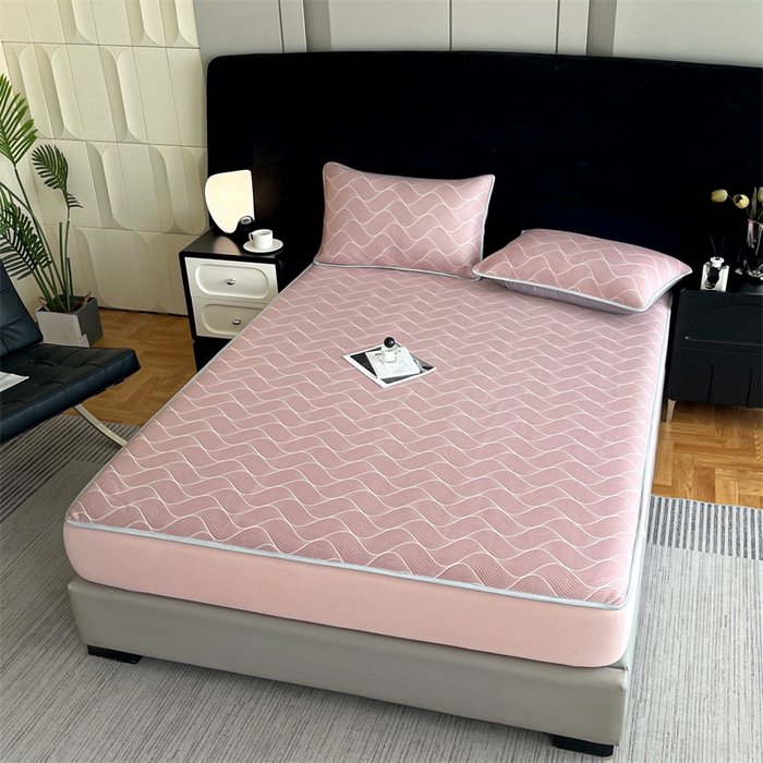 91家纺网 家纺一手货源 找家纺 （总）蓝巢家纺 2024新款A类提花古法漠方养生席三件套