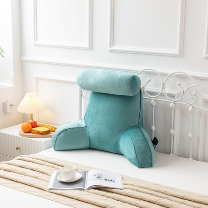 91家纺网 家纺一手货源 找家纺 （总）沐沐家纺 2026新款水晶绒护腰靠垫