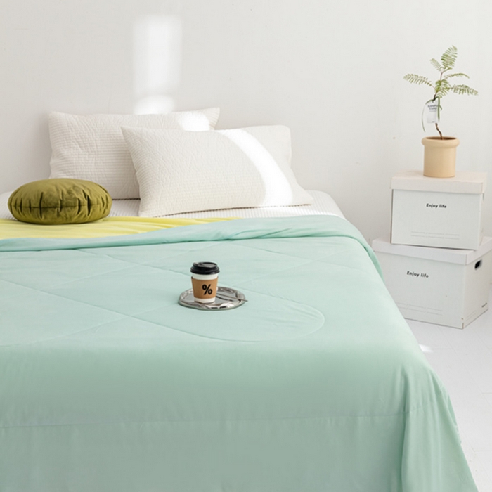 91家纺网 家纺一手货源 找家纺 （总）一条棉被 2024新款A类凉感果冻大豆夏被