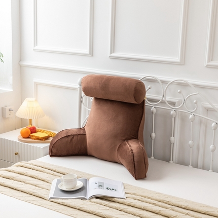 91家纺网 家纺一手货源 找家纺 （总）沐沐家纺 2026新款水晶绒护腰靠垫