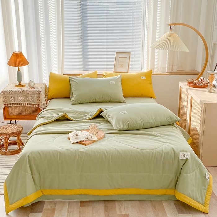 91家纺网 家纺一手货源 找家纺 （总）一条棉被 2024新款全棉色织水洗棉床单