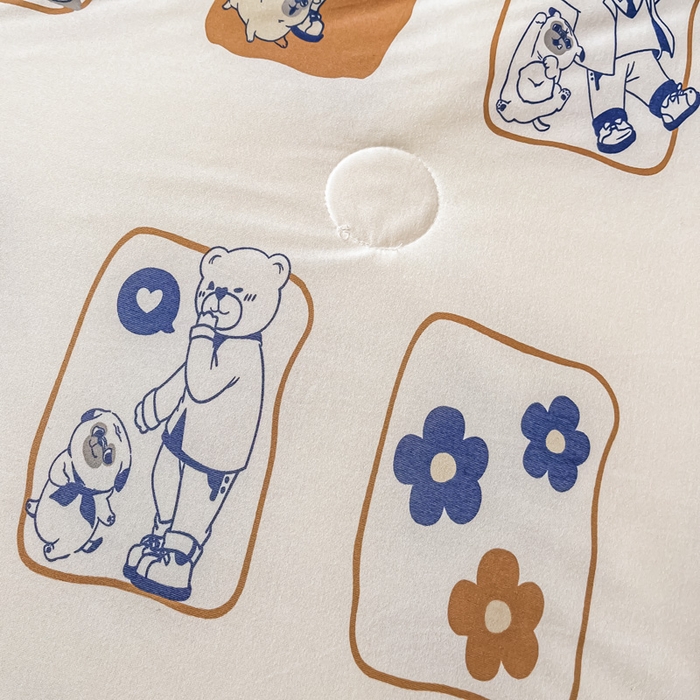 91家纺网 家纺一手货源 找家纺 （总）一条棉被 2024新款A类针织棉卡通大豆被纤维夏被