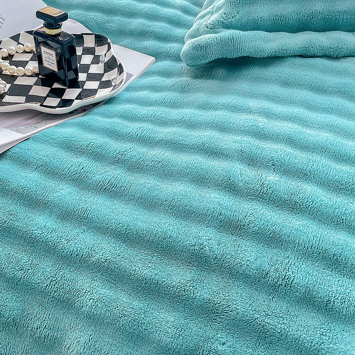 91家纺网 家纺一手货源 找家纺 （总）眠优居 2024皮草绒四件套牛奶绒宝宝绒泡泡绒绣花套件