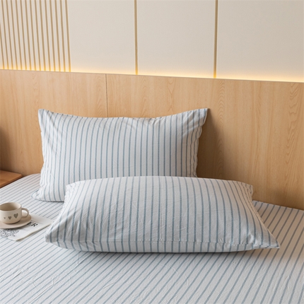 91家纺网 家纺一手货源 找家纺 （总）蓝巢家纺 2024新款A类+全棉水洗棉单品枕套