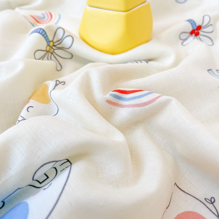 91家纺网 家纺一手货源 找家纺 （总）一条棉被 2024新款全棉有氧双层纱儿童抗菌棉花夏被子被芯