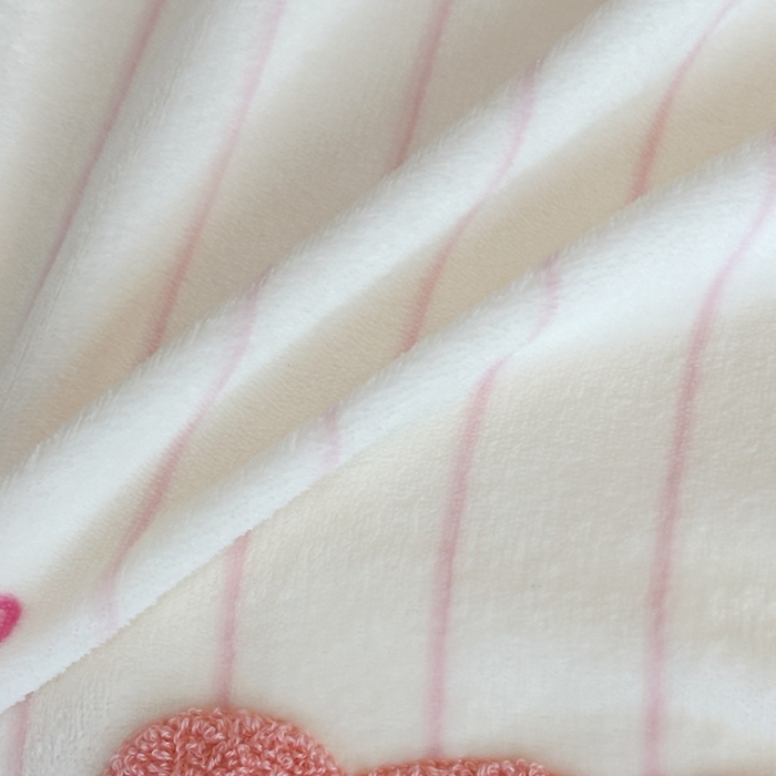 91家纺网 家纺一手货源 找家纺 时年家纺 2024新款牛奶绒毛巾绣系列四件套（充值会员优惠5元） 迷你结-粉