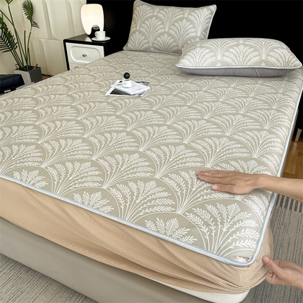 91家纺网 家纺一手货源 找家纺 （总）蓝巢家纺 2024新款A类提花古法漠方养生席三件套