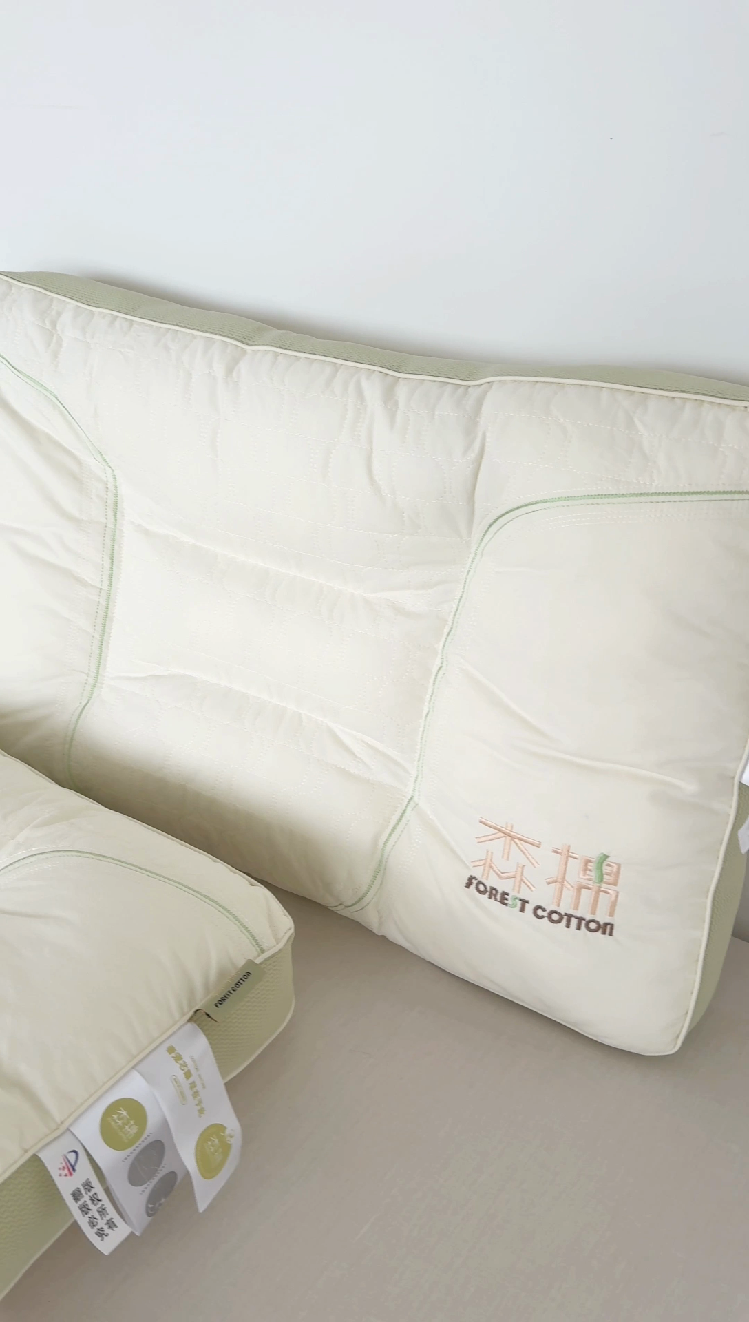 91家纺网 家纺一手货源 找家纺 （总）芯奇想 2024新款森棉分区护颈枕枕头枕芯