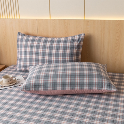 91家纺网 家纺一手货源 找家纺 （总）蓝巢家纺 2024新款A类+全棉水洗棉单品枕套