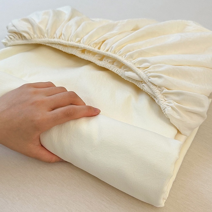 91家纺网 家纺一手货源 找家纺 （总）眠优居 2024法式高克重磨毛水洗棉单床单床笠