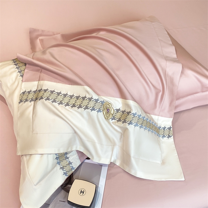 91家纺网 家纺一手货源 找家纺 （总）蓝巢家纺 2024新款100支长绒棉香香风系列四件套