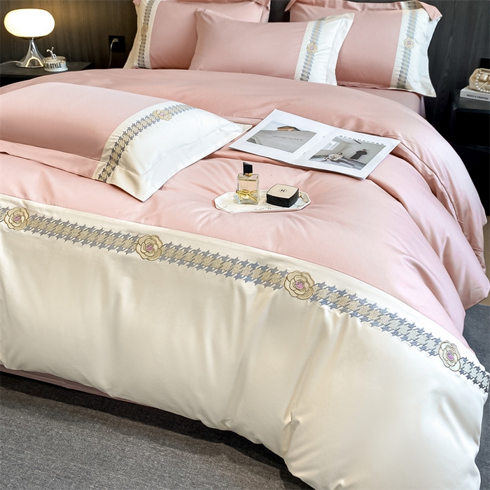 91家纺网 家纺一手货源 找家纺 （总）蓝巢家纺 2024新款100支长绒棉香香风系列四件套