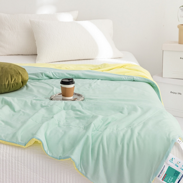 91家纺网 家纺一手货源 找家纺 （总）一条棉被 2024新款A类凉感果冻大豆夏被