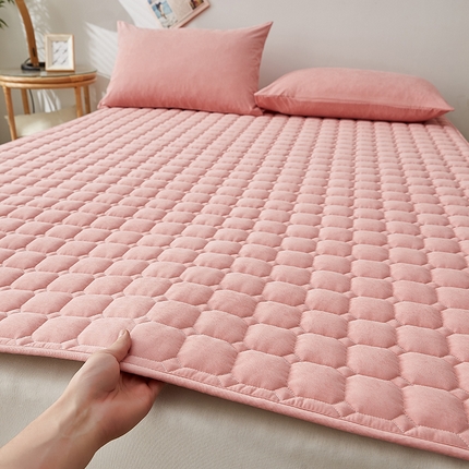 91家纺网 家纺一手货源 找家纺 （总）爱喔家纺 2024新款A类锦棉大豆纤维床褥