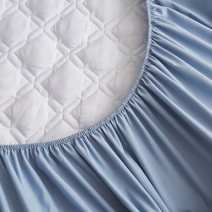 91家纺网 家纺一手货源 找家纺 （总）爱喔家纺 2024新款A类原棉大豆纤维夹棉床笠