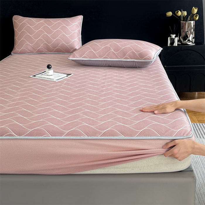 91家纺网 家纺一手货源 找家纺 （总）蓝巢家纺 2024新款A类提花古法漠方养生席三件套