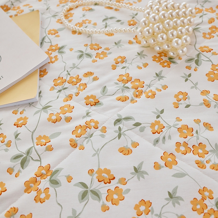 91家纺网 家纺一手货源 找家纺 （总）一条棉被 2024新款12868全棉小清新印花棉花夏被夏凉被被子被芯