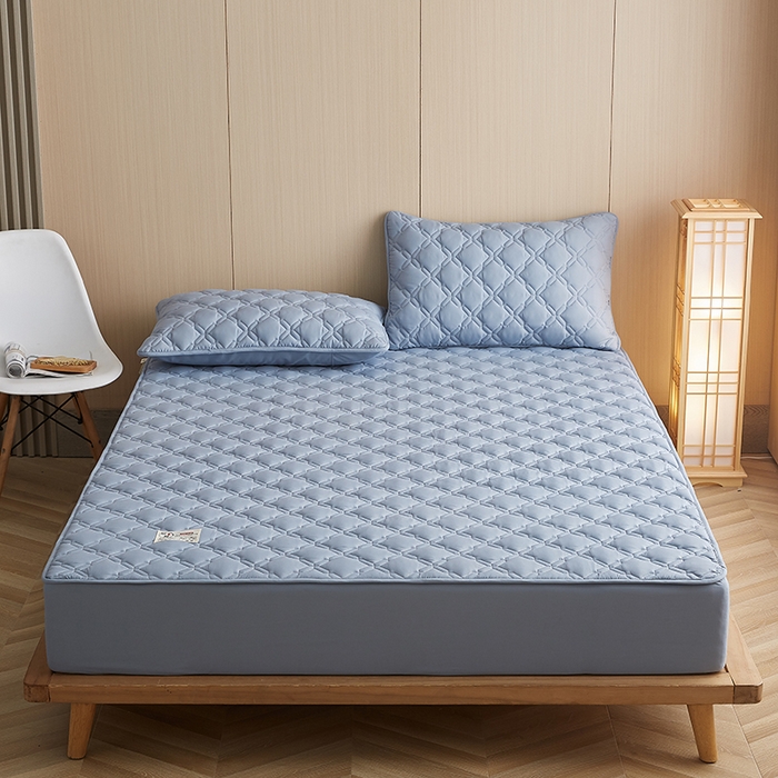 91家纺网 家纺一手货源 找家纺 （总）爱喔家纺 2024新款A类原棉大豆纤维夹棉床笠