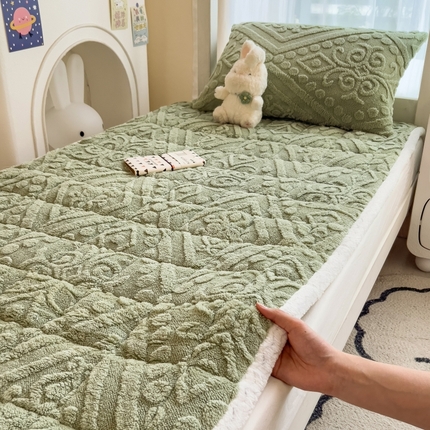 91家纺网 家纺一手货源 找家纺 （总）希廷顿 2024新款塔芙蓉学生宿舍夹棉床垫