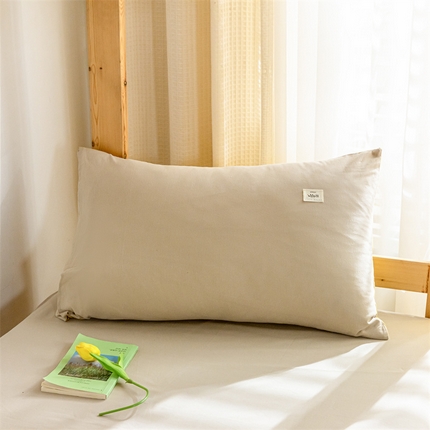 91家纺网 家纺一手货源 找家纺 （总）蓝巢家纺 2023新款全棉色织水洗棉学生季单品套件系列二 -单枕套