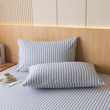 91家纺网 家纺一手货源 找家纺 （总）蓝巢家纺 2024新款A类+全棉水洗棉单品枕套