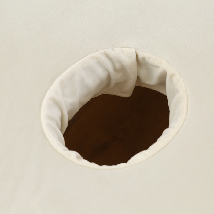 91家纺网 家纺一手货源 找家纺 琪宝阁 2024新款立体绒小时代美 容床罩套件 16号：豆沙+米色