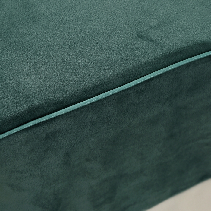 91家纺网 家纺一手货源 找家纺 琪宝阁 2024新款立体绒小时代美 容床罩套件 8号：绿色