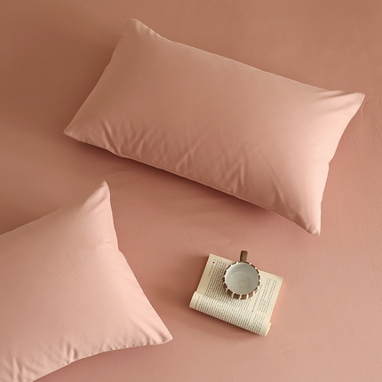 91家纺网 家纺一手货源 找家纺 （总）【100支全棉单品磨毛枕套】日式无印100支全棉单品磨毛枕套良品纯色中厚长绒棉枕套棉单枕套