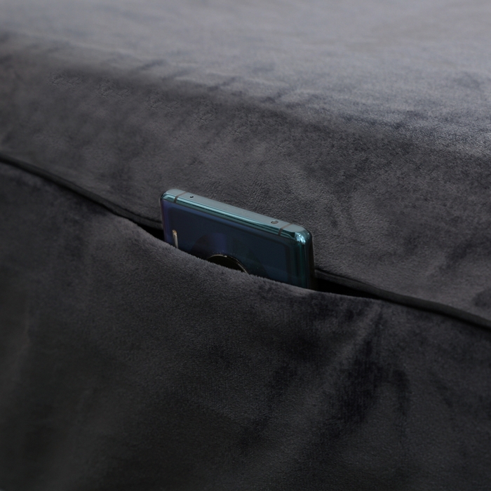 91家纺网 家纺一手货源 找家纺 琪宝阁 2024新款立体绒小时代美 容床罩套件 11号：深灰拼浅灰