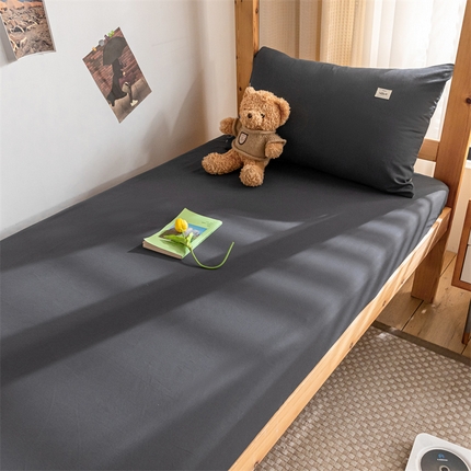 91家纺网 家纺一手货源 找家纺 （总）蓝巢家纺 2024新款全棉色织水洗棉学生季单床笠