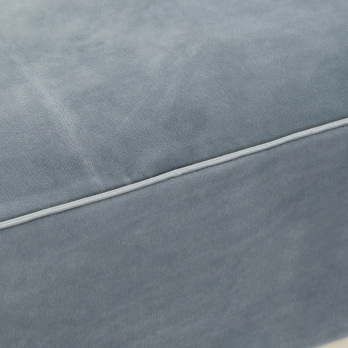 91家纺网 家纺一手货源 找家纺 琪宝阁 2024新款立体绒小时代美 容床罩套件 5号：蓝灰