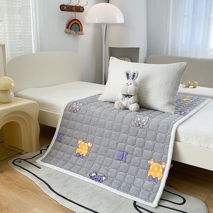 91家纺网 家纺一手货源 找家纺 （总）凌云家纺 2025新款直包边牛奶绒床褥