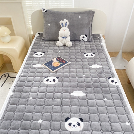 91家纺网 家纺一手货源 找家纺 （总）凌云家纺 2025新款直包边牛奶绒床褥