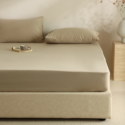 91家纺网 家纺一手货源 找家纺 （总）【100支全棉单品磨毛床笠】日式无印100支全棉单品磨毛床笠良品纯色中厚长绒棉床罩秋冬保暖