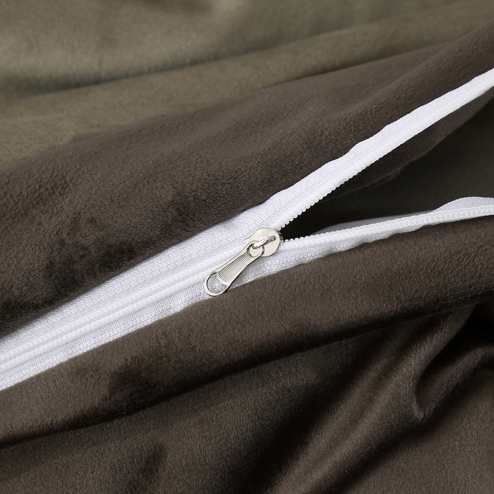 91家纺网 家纺一手货源 找家纺 琪宝阁 2024新款立体绒小时代美 容床罩套件 12号：香槟+咖啡