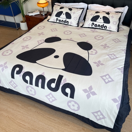 91家纺网 家纺一手货源 找家纺 （总）棉生活家纺 2024新款婴儿绒宝宝绒大版轻奢风系列四件套