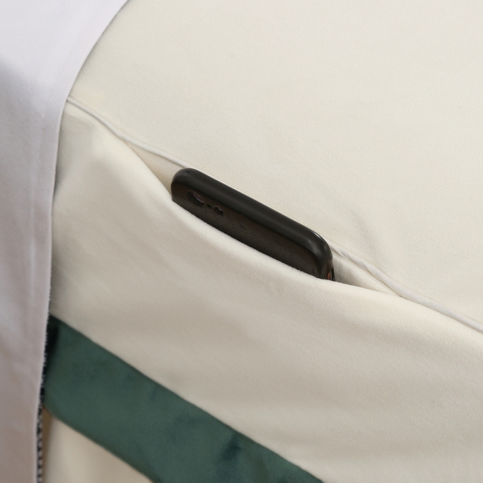 91家纺网 家纺一手货源 找家纺 琪宝阁 2024新款立体绒小时代美 容床罩套件 9号：绿色+米色