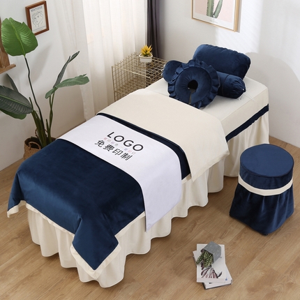 91家纺网 家纺一手货源 找家纺 （总）琪宝阁 2024新款立体绒小时代美 容床罩套件