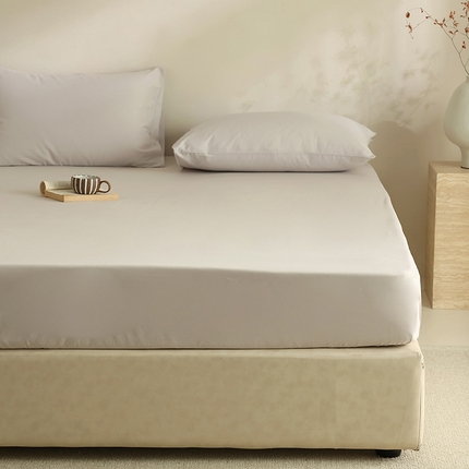 91家纺网 家纺一手货源 找家纺 （总）【100支全棉单品磨毛床笠】日式无印100支全棉单品磨毛床笠良品纯色中厚长绒棉床罩秋冬保暖