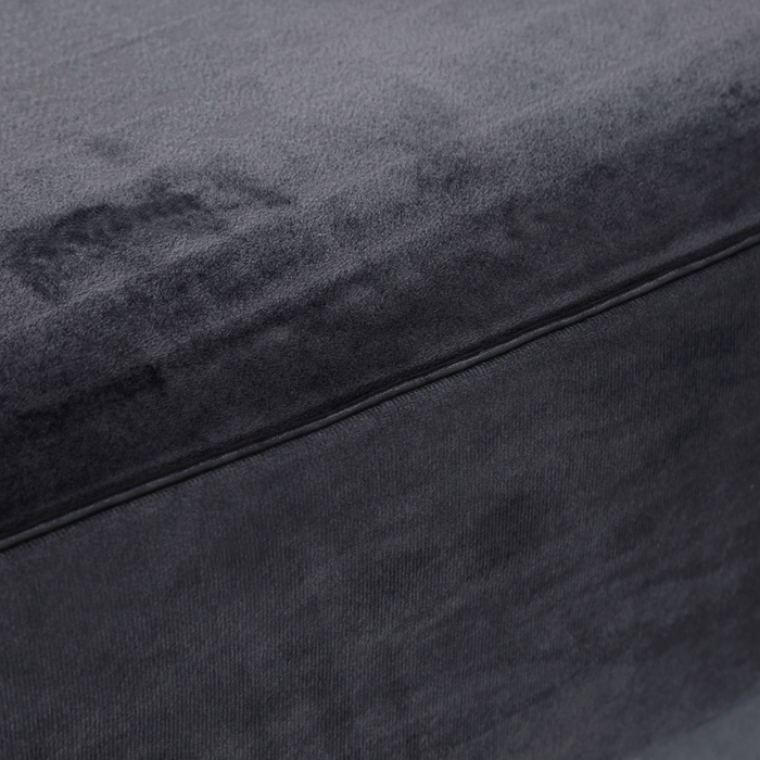 91家纺网 家纺一手货源 找家纺 琪宝阁 2024新款立体绒小时代美 容床罩套件 11号：深灰拼浅灰