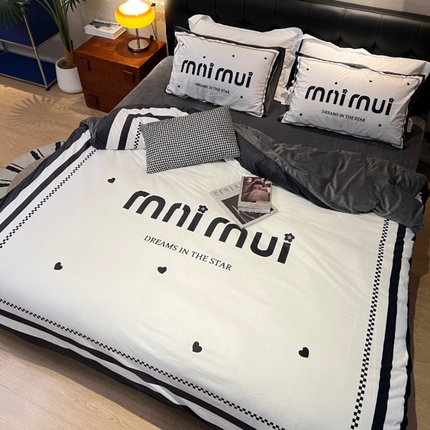 棉生活家纺 2024新款婴儿绒宝宝绒大版轻奢风系列四件套 甜美小姐