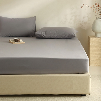 91家纺网 家纺一手货源 找家纺 （总）【100支全棉单品磨毛床笠】日式无印100支全棉单品磨毛床笠良品纯色中厚长绒棉床罩秋冬保暖