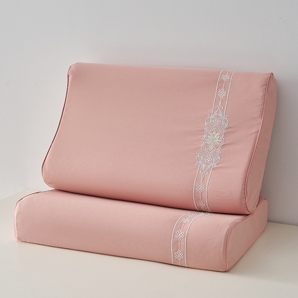 91家纺网 家纺一手货源 找家纺 （总）乐可 2024新款刺绣乳胶枕枕头枕芯