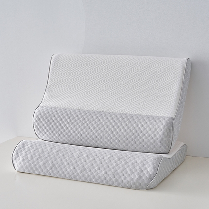 91家纺网 家纺一手货源 找家纺 乐可 2024新款豆豆牵引乳胶枕枕头枕芯 豆豆牵引乳胶枕-灰【单只】