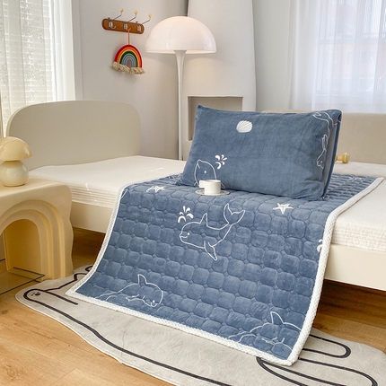 91家纺网 家纺一手货源 找家纺 （总）凌云家纺 2025新款直包边牛奶绒床褥