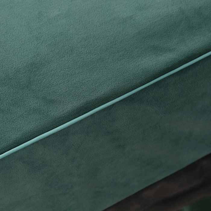 91家纺网 家纺一手货源 找家纺 琪宝阁 2024新款立体绒小时代美 容床罩套件 7号：绿色+深灰