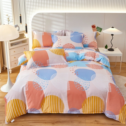 91家纺网 家纺一手货源 找家纺 （总）京天家纺 2024新款40支全棉12868床单款四件套（尺寸足，有预留）